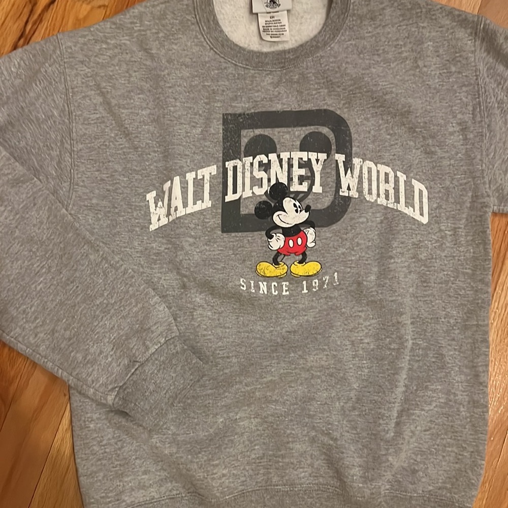 Walt Disney Crewneck ( Grey )